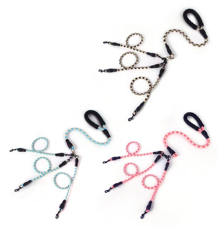 3, 4, 5, or 6 Lead Leash