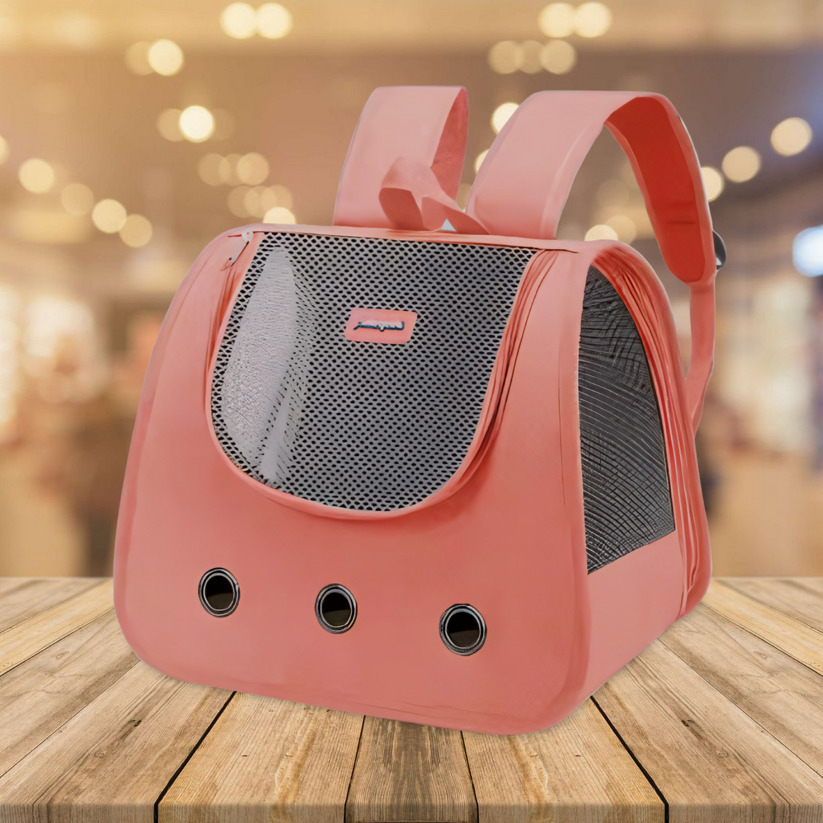 Pet Mesh Backpack Ventilated, Comfy, and Hands‑Free