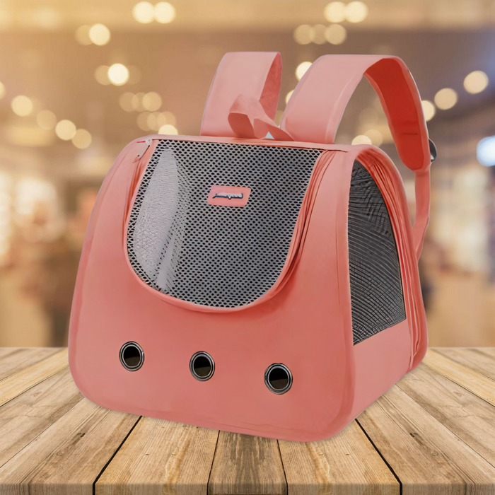 Pet Mesh Backpack Ventilated, Comfy, and Hands‑Free